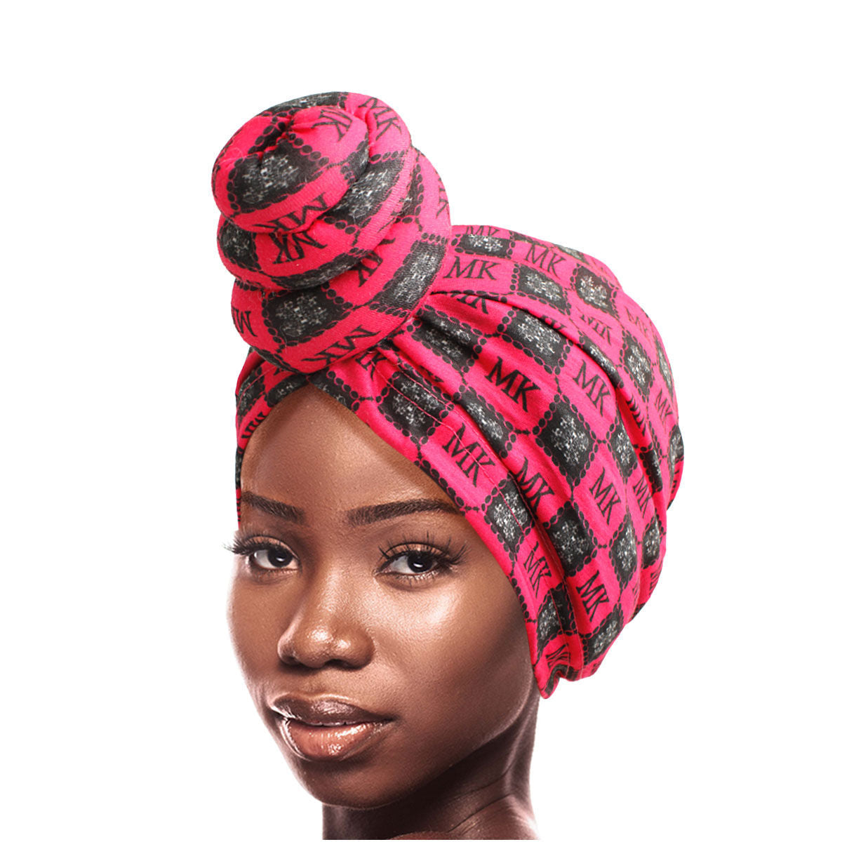Pink MK Tall Twist Knot Turban - Premium Wholesale Fashion Accessories from Pinktown - Just $7! Shop now at chiquestyles