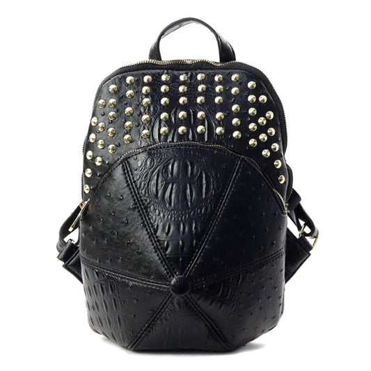 Black Baseball Hat Shaped Backpack|12 x 9 x 4.5 inches - Premium Wholesale Fashion Accessories from Pinktown - Just $60! Shop now at chiquestyles