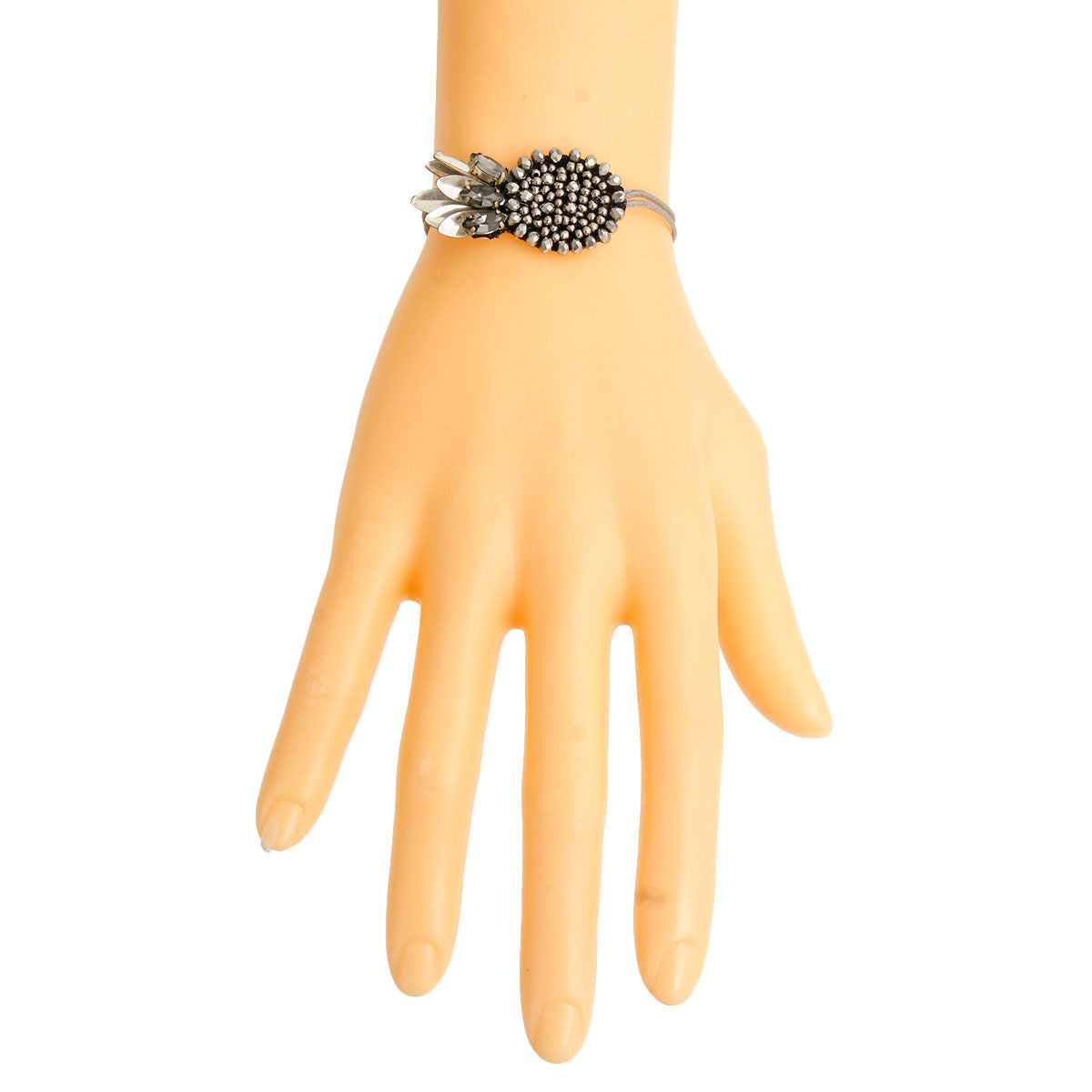 Silver Fish Friendship Bracelet|Adjustable - Premium Wholesale Jewelry from Pinktown - Just $11! Shop now at chiquestyles