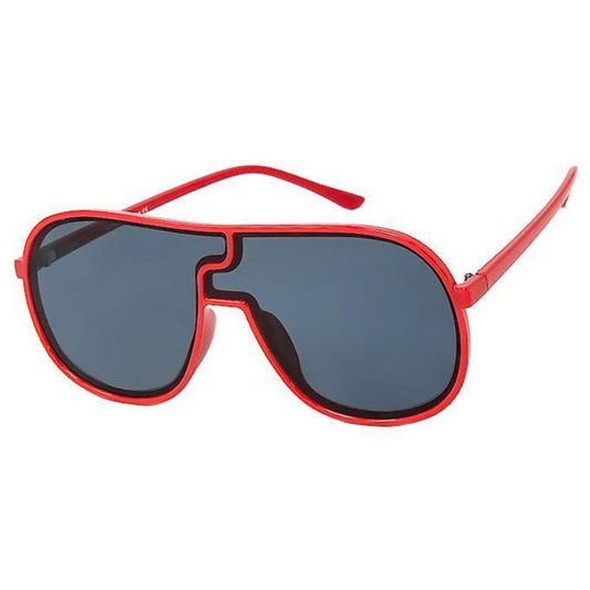 Red Frame Puzzle Piece Aviators|One Size - Premium Wholesale Fashion Accessories from Pinktown - Just $10! Shop now at chiquestyles