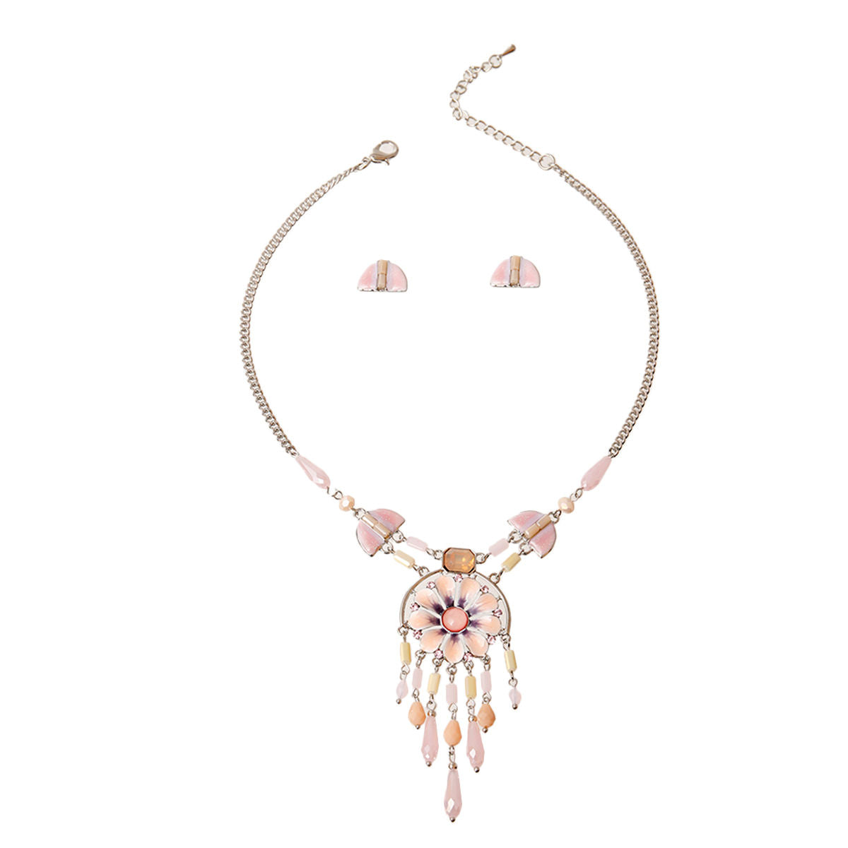 Pink Dreamcatcher Set|18 inches - Premium Wholesale Jewelry from Pinktown - Just $19! Shop now at chiquestyles