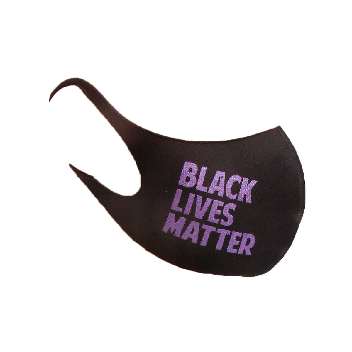 Purple Print BLACK LIVES MATTER Mask|Stretch to Fit - Premium Wholesale Fashion Accessories from Pinktown - Just $6! Shop now at chiquestyles