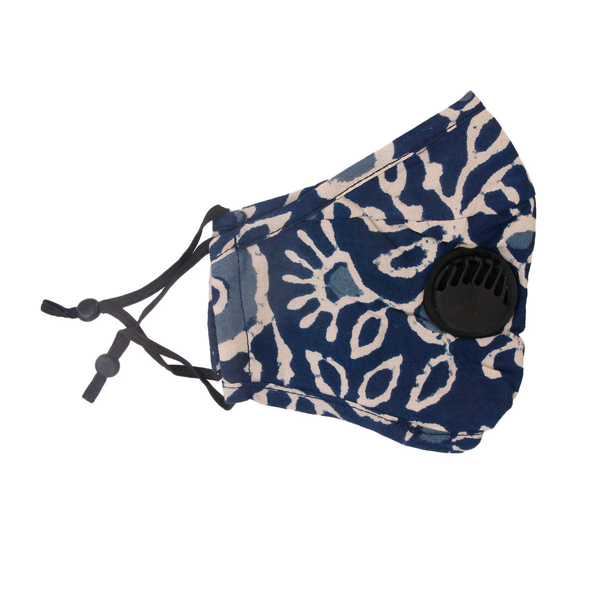 Blue Cheetah Filter Mask|Stretch to Fit - Premium Wholesale Fashion Accessories from Pinktown - Just $9! Shop now at chiquestyles