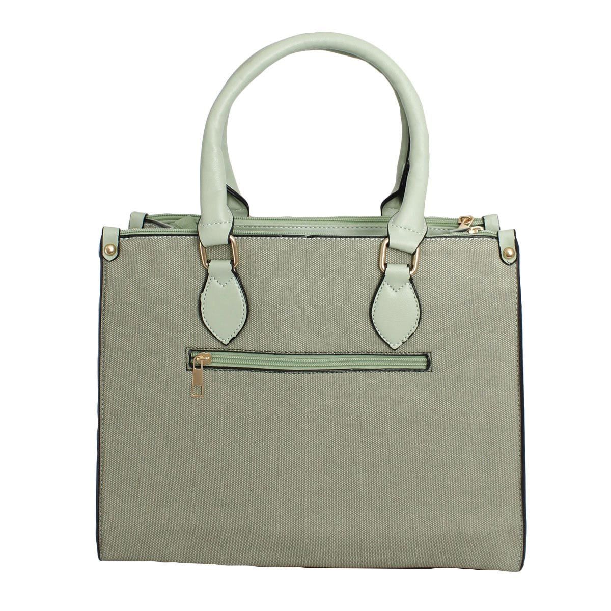 Purse Green Pebble Grain Satchel Handbag for Women - Premium Wholesale Fashion Accessories from Pinktown - Just $36! Shop now at chiquestyles