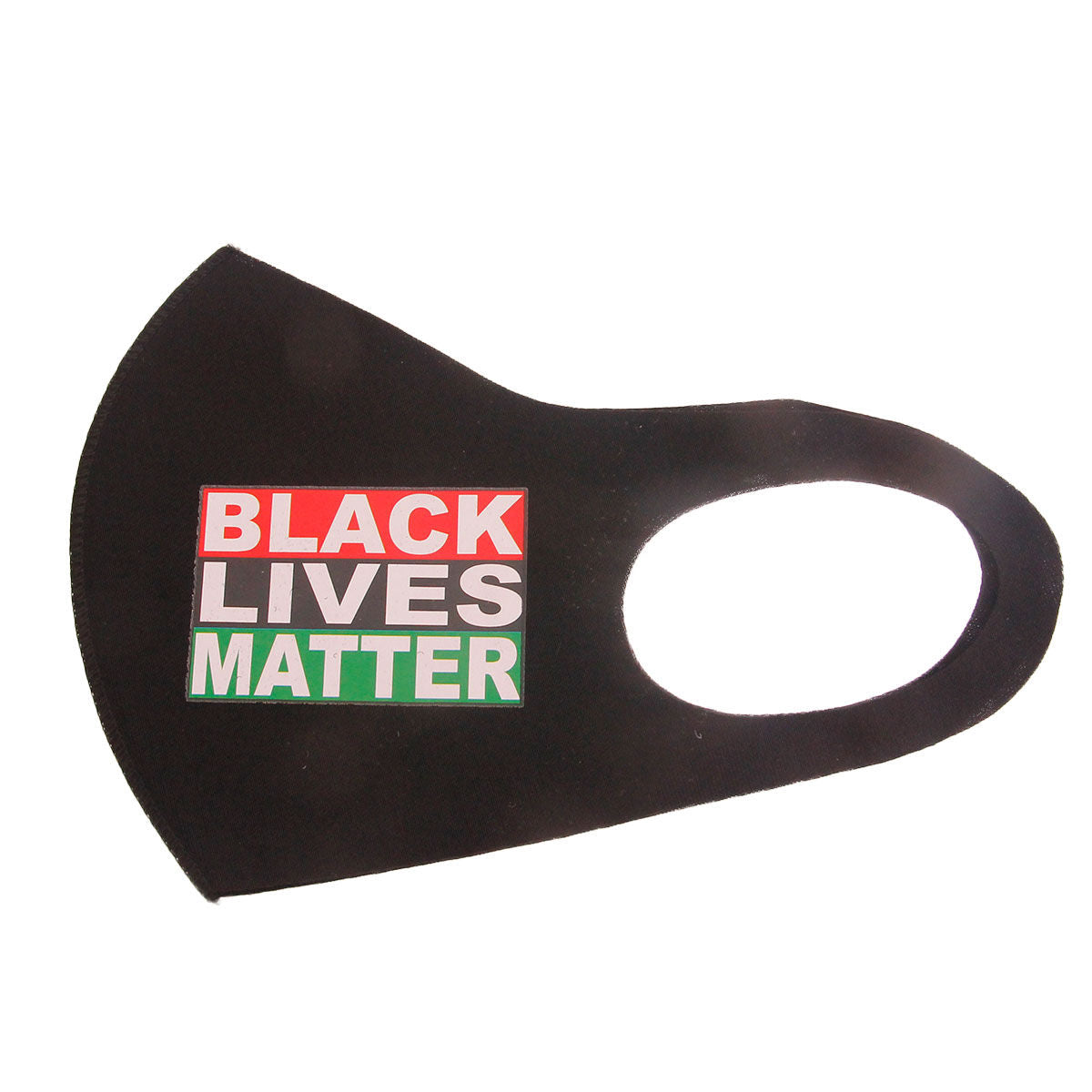 Multi Color Print BLACK LIVES MATTER Mask|Stretch to Fit - Premium Wholesale Fashion Accessories from Pinktown - Just $6! Shop now at chiquestyles