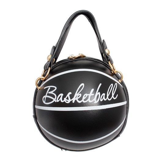 Clutch Black Basketball Bag for Women - Premium Wholesale Fashion Accessories from Pinktown - Just $31! Shop now at chiquestyles