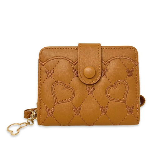 Camel Mickey Bifold Wallet|4.75 x 1.5 x 3.5 inches - Premium Wholesale Fashion Accessories from Pinktown - Just $13! Shop now at chiquestyles