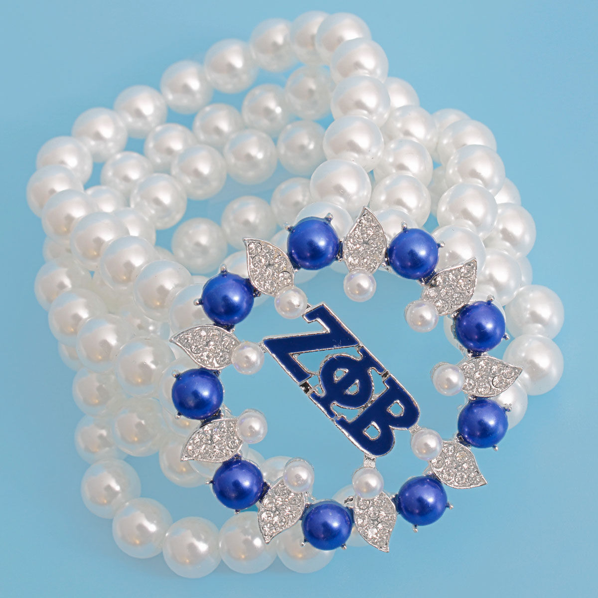 Bracelet White Pearl ZPB 5 Strand for Women - Premium Wholesale Jewelry from Pinktown - Just $17! Shop now at chiquestyles