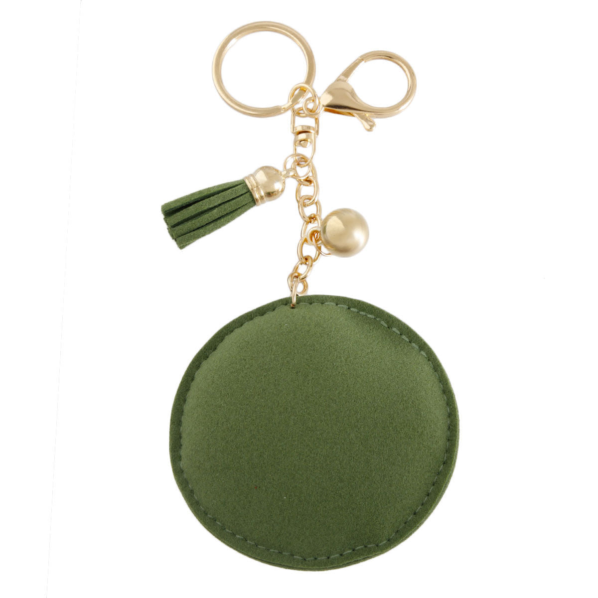 Pink Green Padded Sorority Keychain|7 x 3.10 inches - Premium Wholesale Fashion Accessories from Pinktown - Just $10! Shop now at chiquestyles