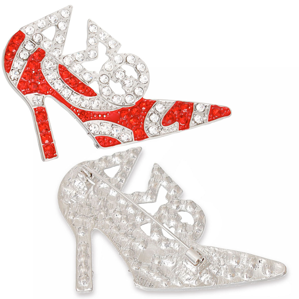 DST Brooch Delta Sigma Sorority Heel Pin for Women - Premium Wholesale Jewelry from Pinktown - Just $15! Shop now at chiquestyles