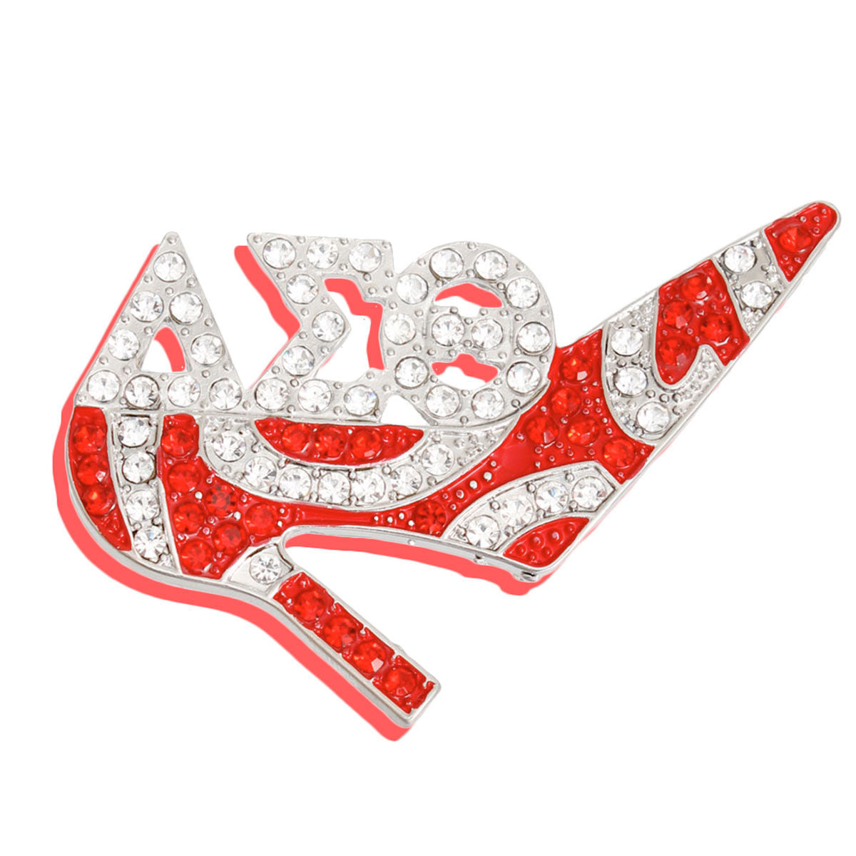 DST Brooch Delta Sigma Sorority Heel Pin for Women - Premium Wholesale Jewelry from Pinktown - Just $15! Shop now at chiquestyles