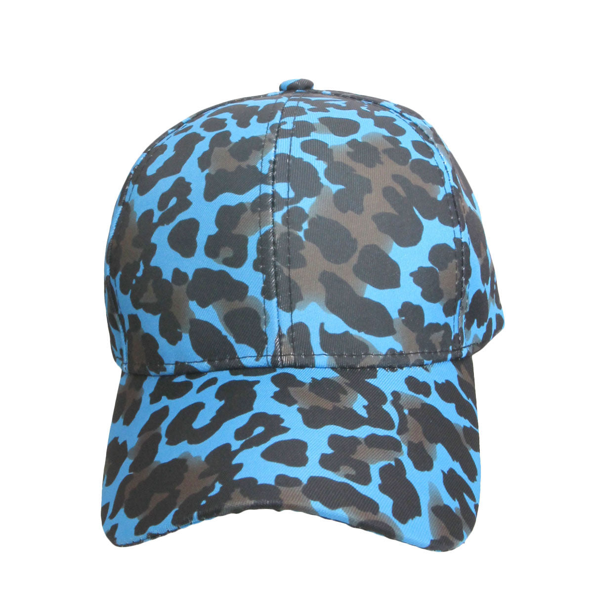 Blue Leopard Baseball Hat - Premium Wholesale Fashion Accessories from Pinktown - Just $13! Shop now at chiquestyles