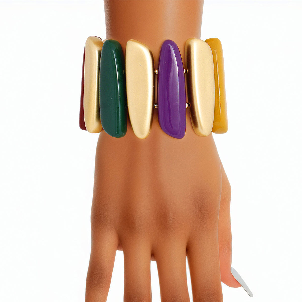 Bracelet Tribal Multi Gold Bead for Women - Premium Wholesale Jewelry from Pinktown - Just $17! Shop now at chiquestyles