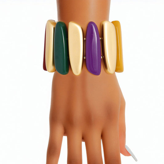 Bracelet Tribal Multi Gold Bead for Women - Premium Wholesale Jewelry from Pinktown - Just $17! Shop now at chiquestyles