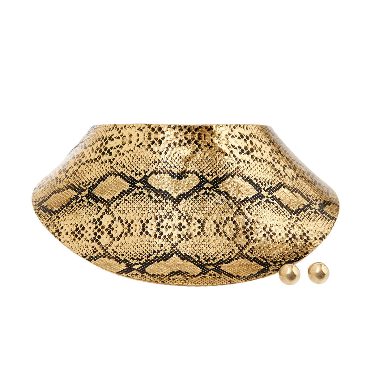 Snake Print Collar Choker Set|16 inches - Premium Wholesale Jewelry from Pinktown - Just $15! Shop now at chiquestyles