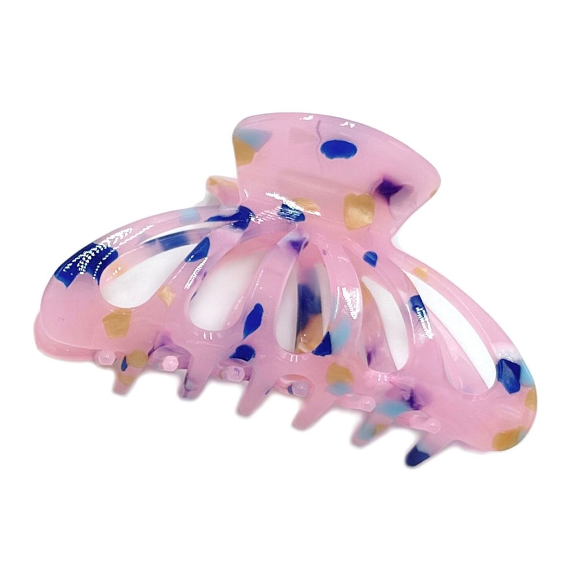 Pink Marble Big Hair Claw Clip - Premium Wholesale Fashion Accessories from Pinktown - Just $12! Shop now at chiquestyles