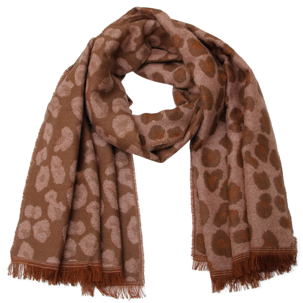 Pink Leopard Reversible Cozy Scarf|70.8 x 27.5 inches - Premium Wholesale Fashion Accessories from Pinktown - Just $20! Shop now at chiquestyles