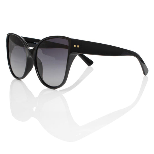 Sunglasses Cat Eye Dimensional Black for Women - Premium Wholesale Fashion Accessories from Pinktown - Just $9! Shop now at chiquestyles