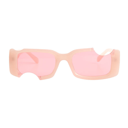 Pink Puzzle Sunglasses|One Size - Premium Wholesale Fashion Accessories from Pinktown - Just $9! Shop now at chiquestyles