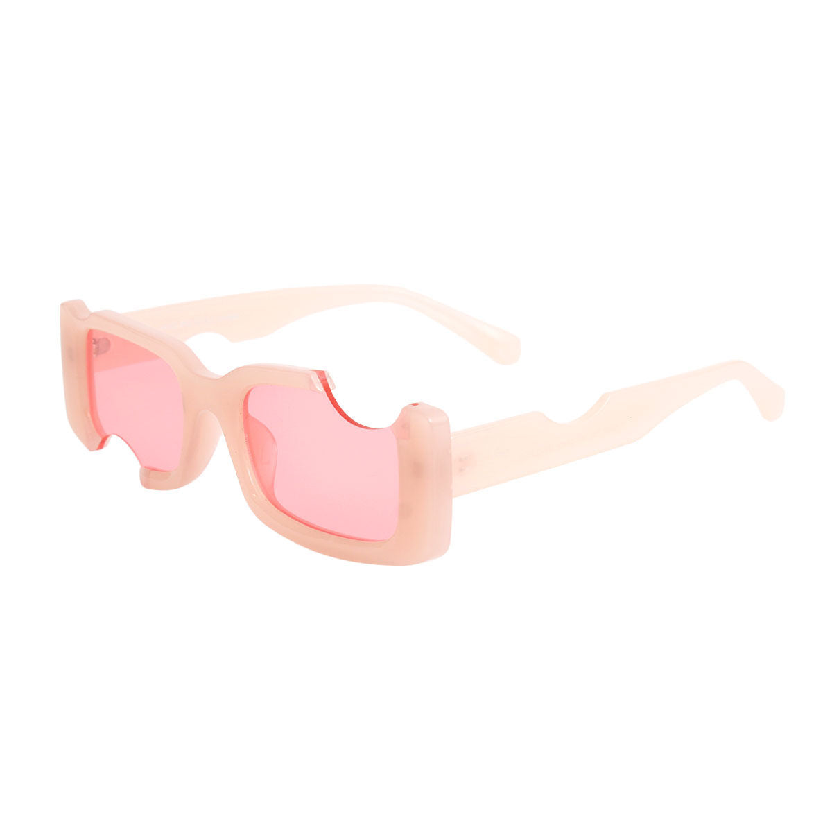 Pink Puzzle Sunglasses|One Size - Premium Wholesale Fashion Accessories from Pinktown - Just $9! Shop now at chiquestyles