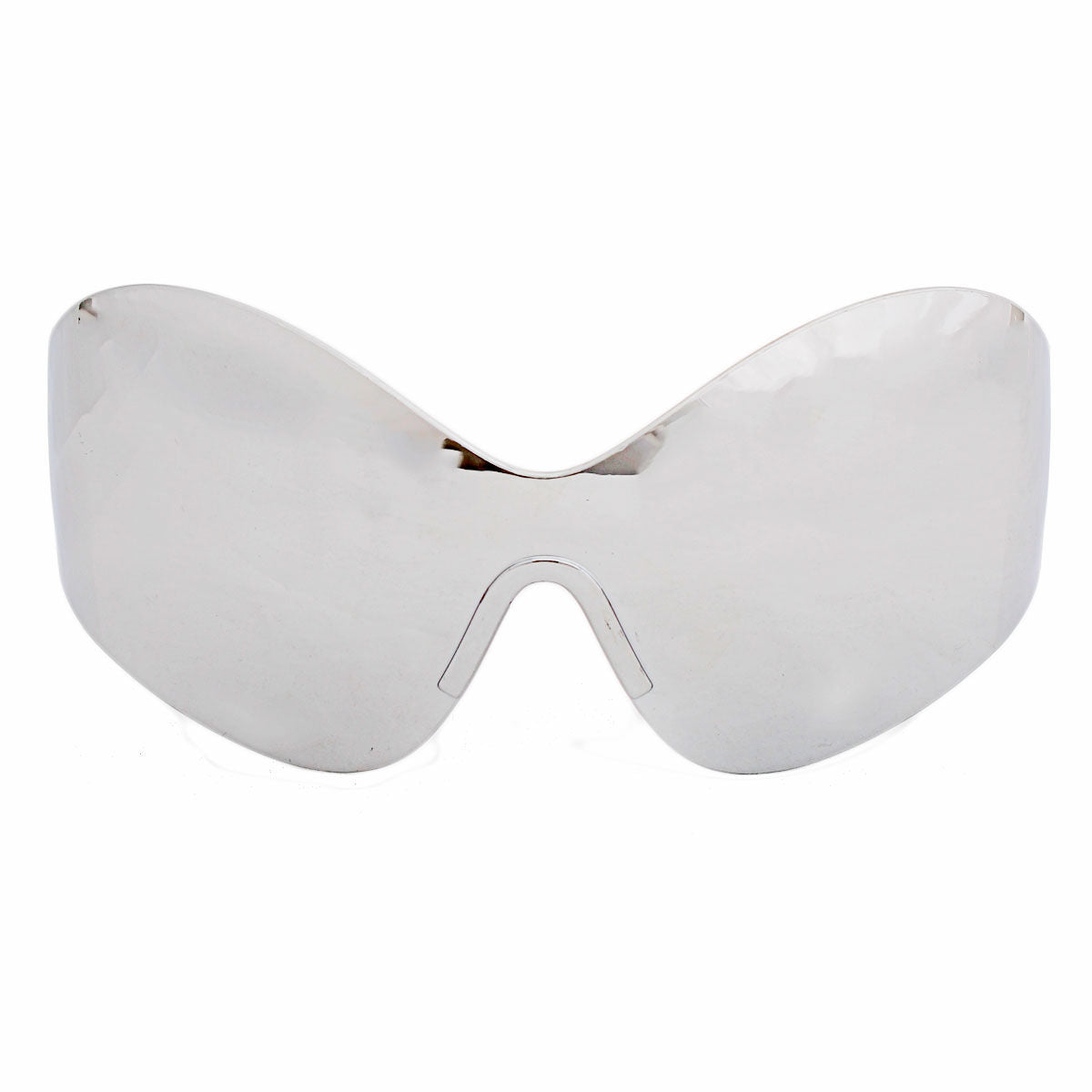 Sunglasses Butterfly Mask Silver Eyewear for Women - Premium Wholesale Fashion Accessories from Pinktown - Just $10! Shop now at chiquestyles