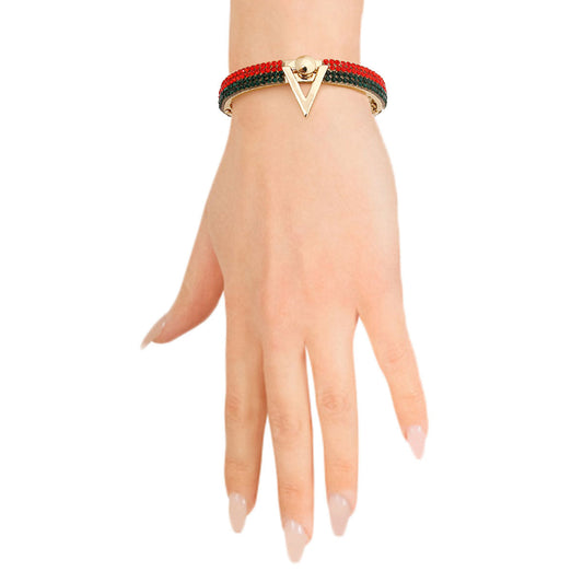 Designer Style Gold V Bracelet|9 inches - Premium Wholesale Jewelry from Pinktown - Just $12! Shop now at chiquestyles