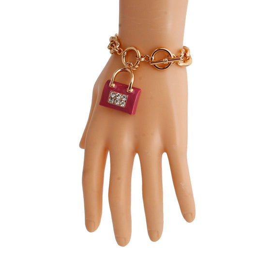 Pink Boutique Handbag Bracelet - Premium Wholesale Jewelry from Pinktown - Just $8! Shop now at chiquestyles