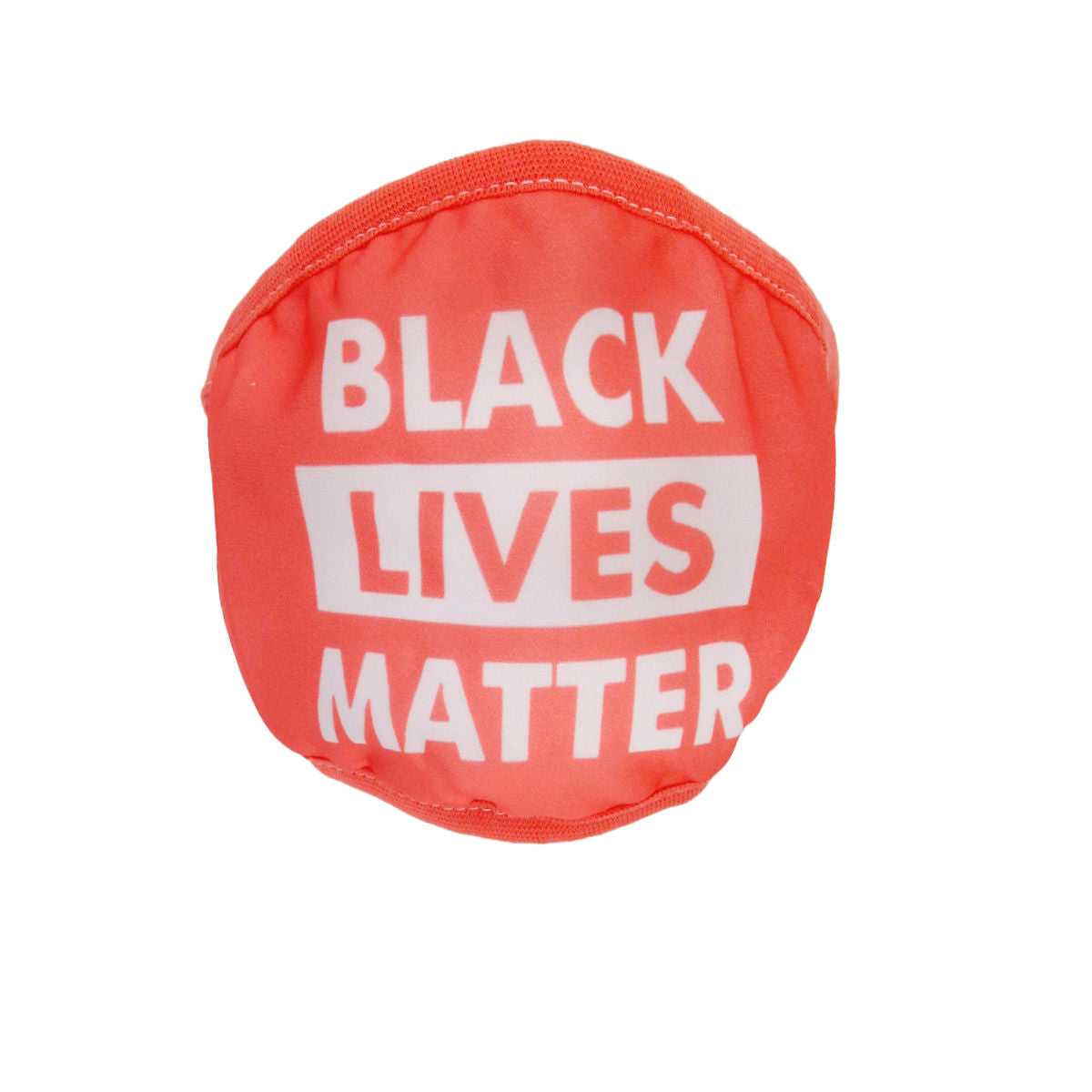 Coral Cotton BLACK LIVES MATTER Mask|Stretch to Fit - Premium Wholesale Fashion Accessories from Pinktown - Just $4! Shop now at chiquestyles