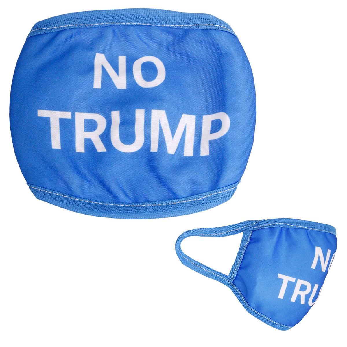 NO TRUMP Blue Mask|Stretch to Fit - Premium Wholesale Fashion Accessories from Pinktown - Just $4! Shop now at chiquestyles