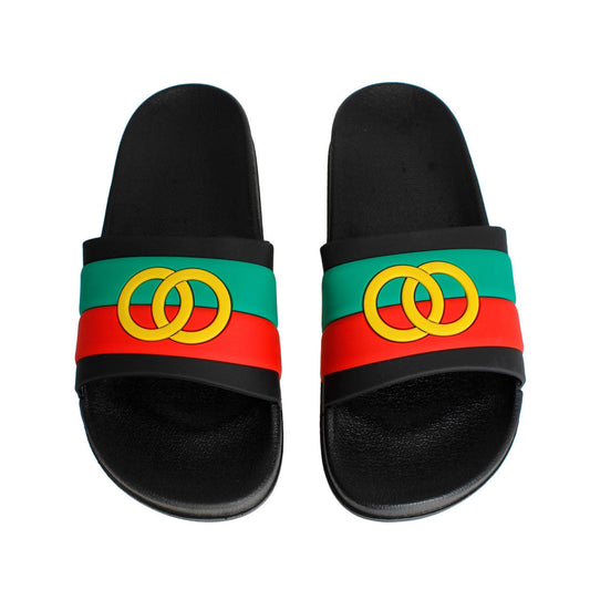 Size 7 Black Stripe Slide|Size 7 - Premium Wholesale Fashion Accessories from Pinktown - Just $21! Shop now at chiquestyles