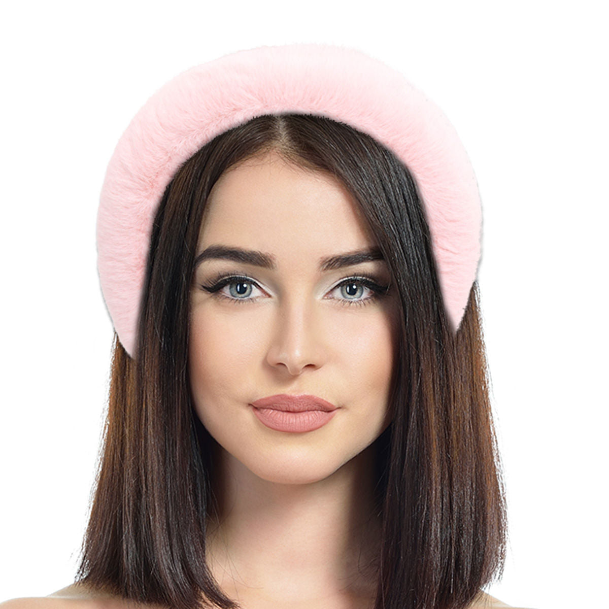 Pink Fur Headband|Adjustable - Premium Wholesale Fashion Accessories from Pinktown - Just $11! Shop now at chiquestyles