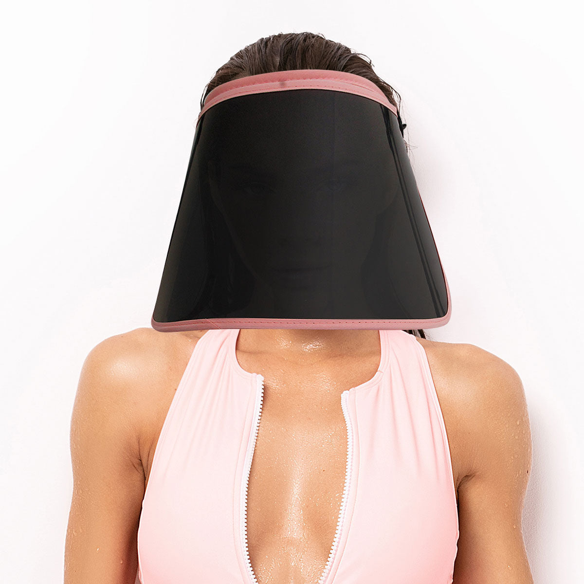Pink Face Shield Visor|Adjustable - Premium Wholesale Fashion Accessories from Pinktown - Just $12! Shop now at chiquestyles
