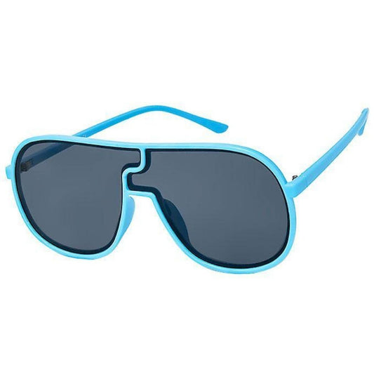 Blue Frame Puzzle Piece Aviators|One Size - Premium Wholesale Fashion Accessories from Pinktown - Just $10! Shop now at chiquestyles