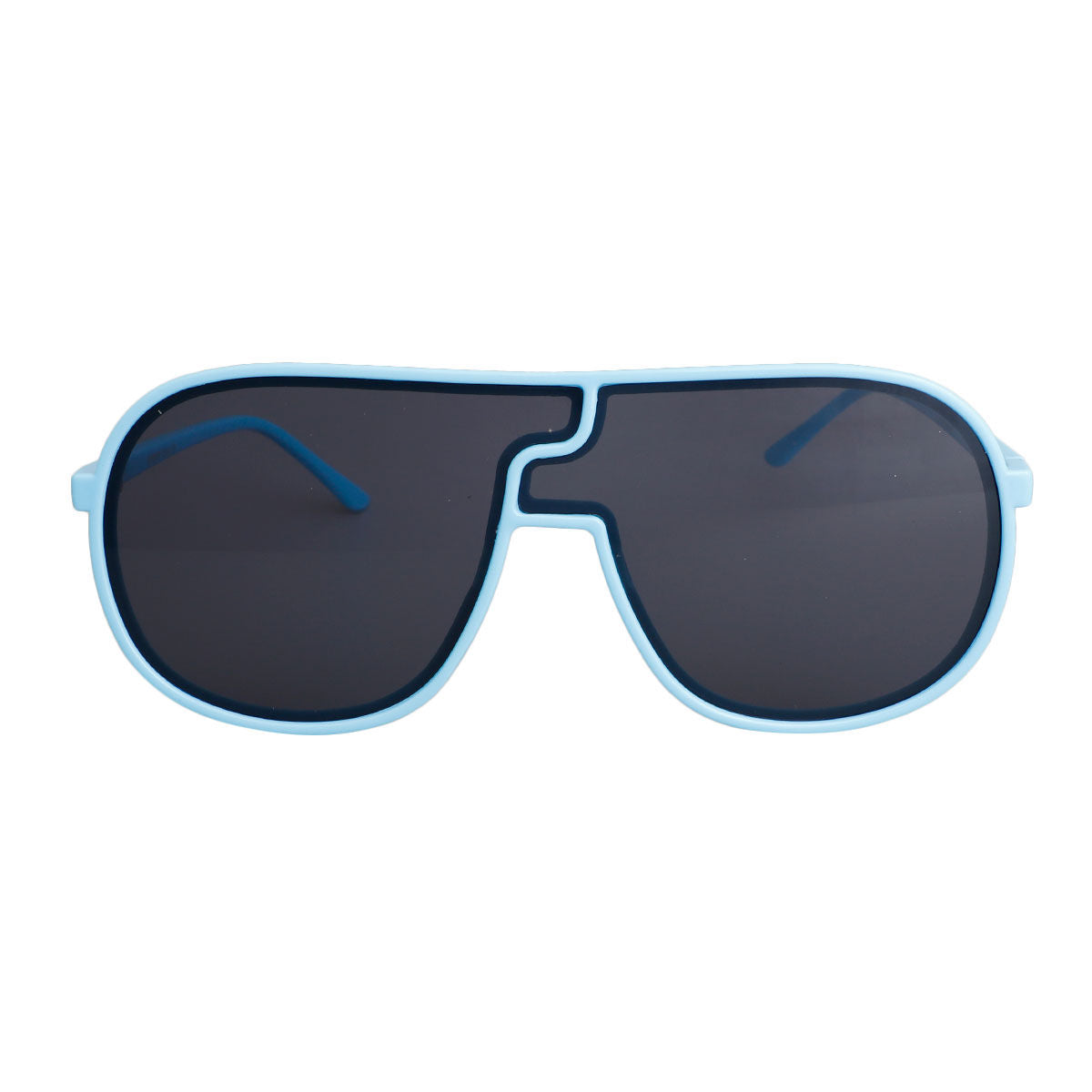 Blue Frame Puzzle Piece Aviators|One Size - Premium Wholesale Fashion Accessories from Pinktown - Just $10! Shop now at chiquestyles