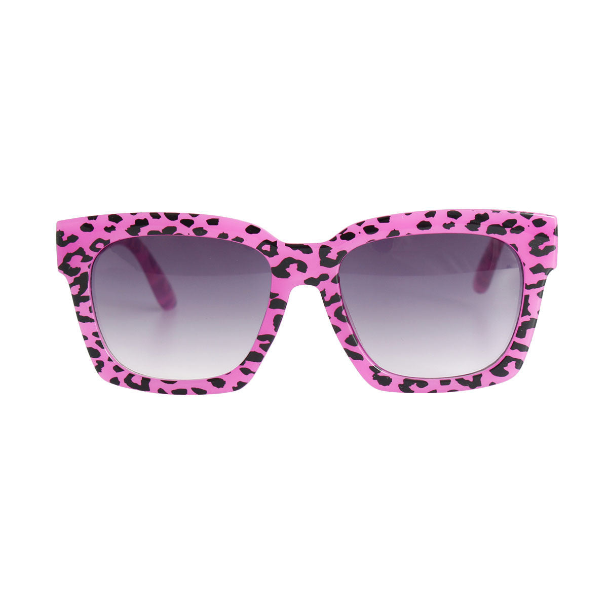 Purple Leopard Kids Wayfarer Sunglasses|5 x 1.8 inches - Premium Wholesale Fashion Accessories from Pinktown - Just $8! Shop now at chiquestyles