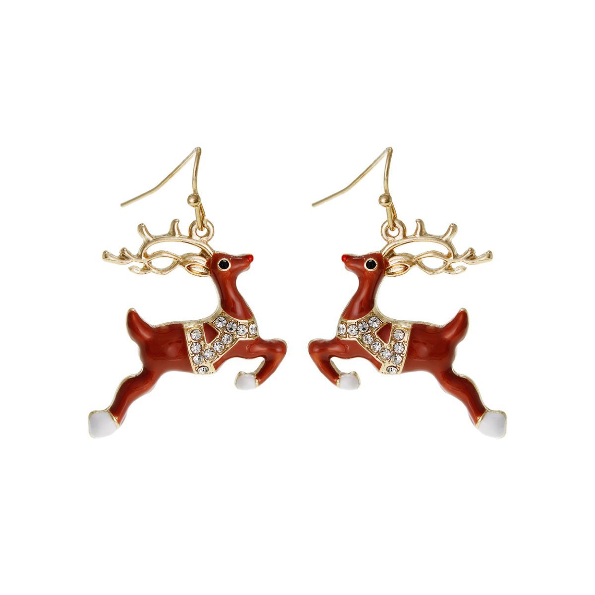 Reindeer Fish Hooks|1.5 inches - Premium Wholesale Jewelry from Pinktown - Just $6! Shop now at chiquestyles