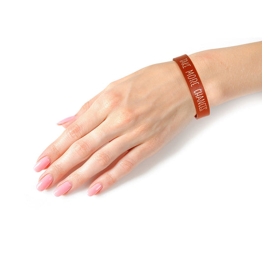 TAKE MORE CHANCES Brown Bracelet|8 inches - Premium Wholesale Jewelry from Pinktown - Just $8! Shop now at chiquestyles