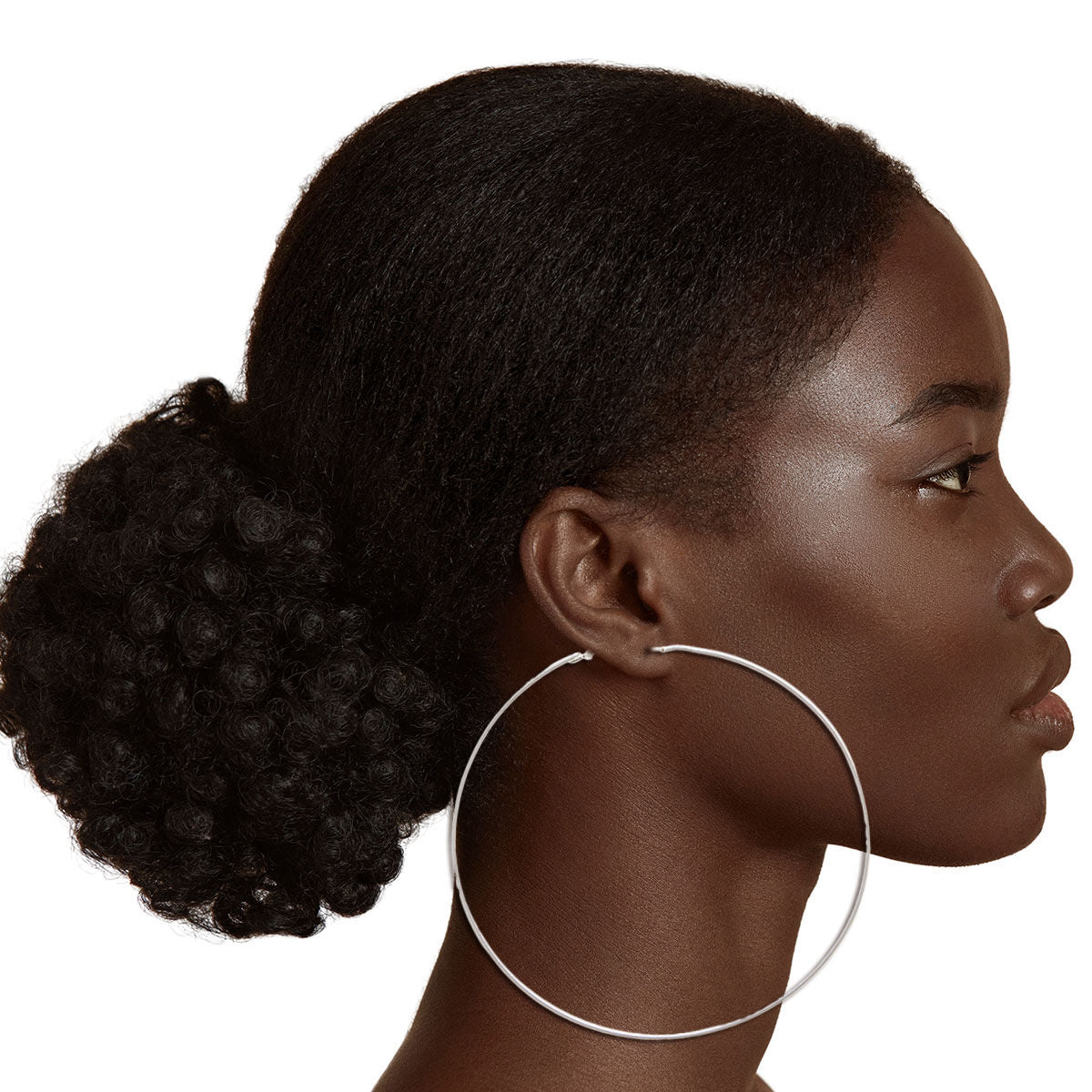 Silver Jumbo Hoop 3 Pcs Set|Variety - Premium Wholesale Jewelry from Pinktown - Just $5! Shop now at chiquestyles