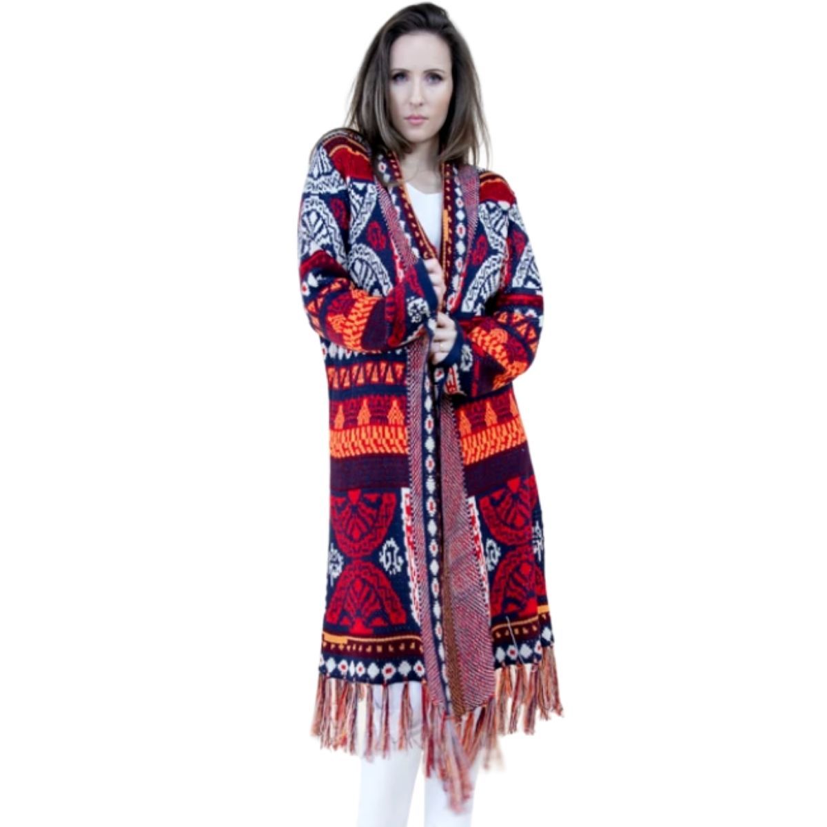 L/XL Navy Long Sleeve Cardigan|Large/XLarge - Premium Wholesale Fashion Accessories from Pinktown - Just $66! Shop now at chiquestyles